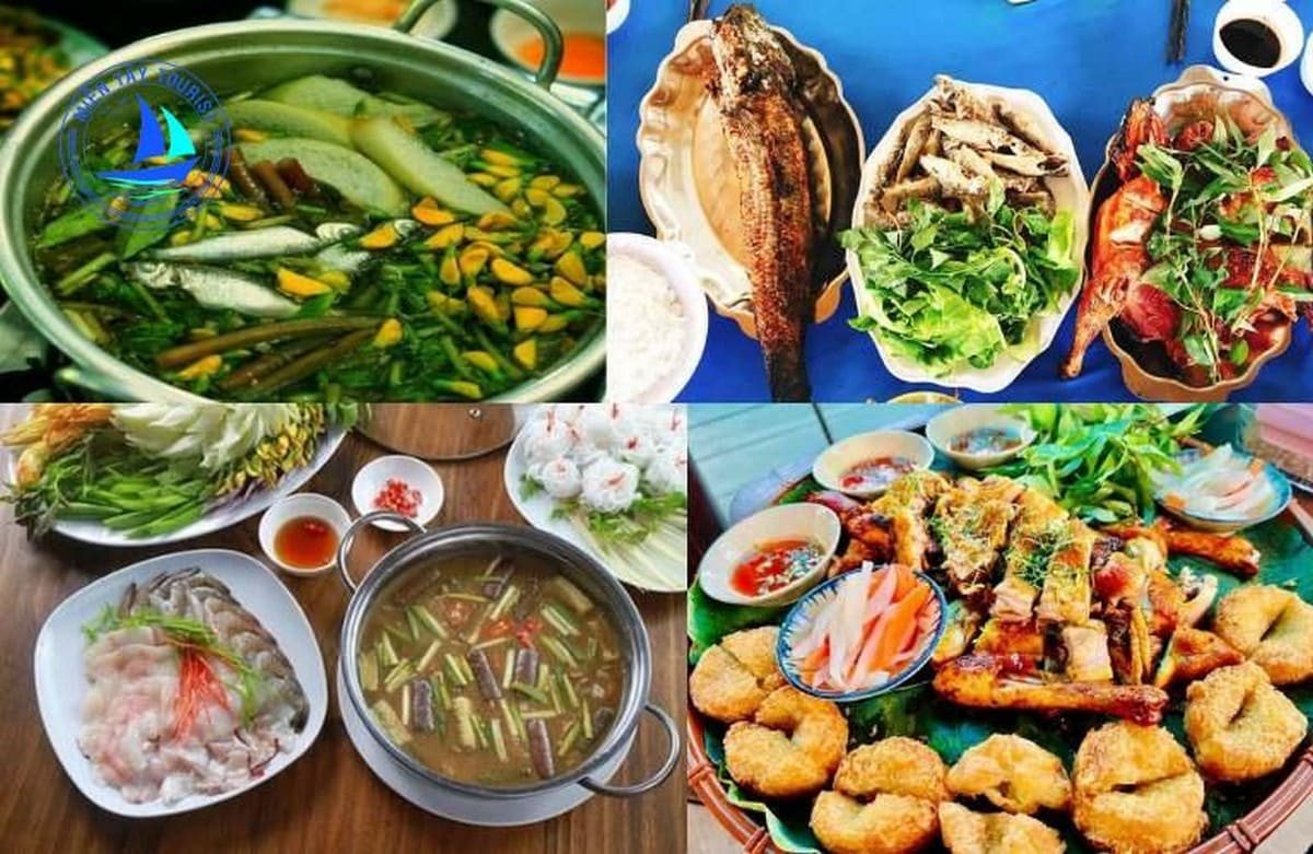 Các món ăn đặc sản vùng Trà Sư