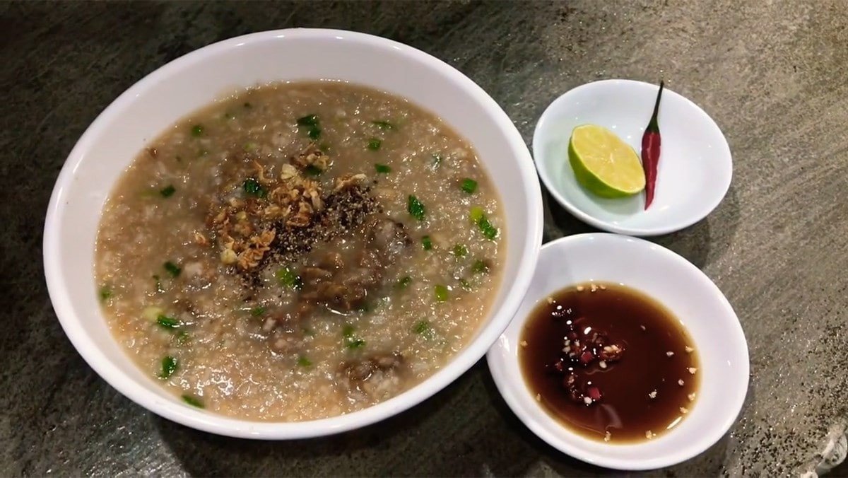 Cháo nhum biển Lý Sơn thơm lừng, bổ dưỡng