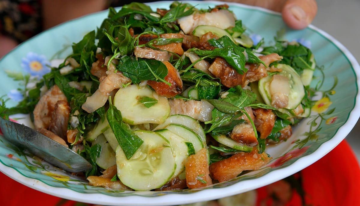 Gỏi sầu đâu đặc trưng Miền Tây