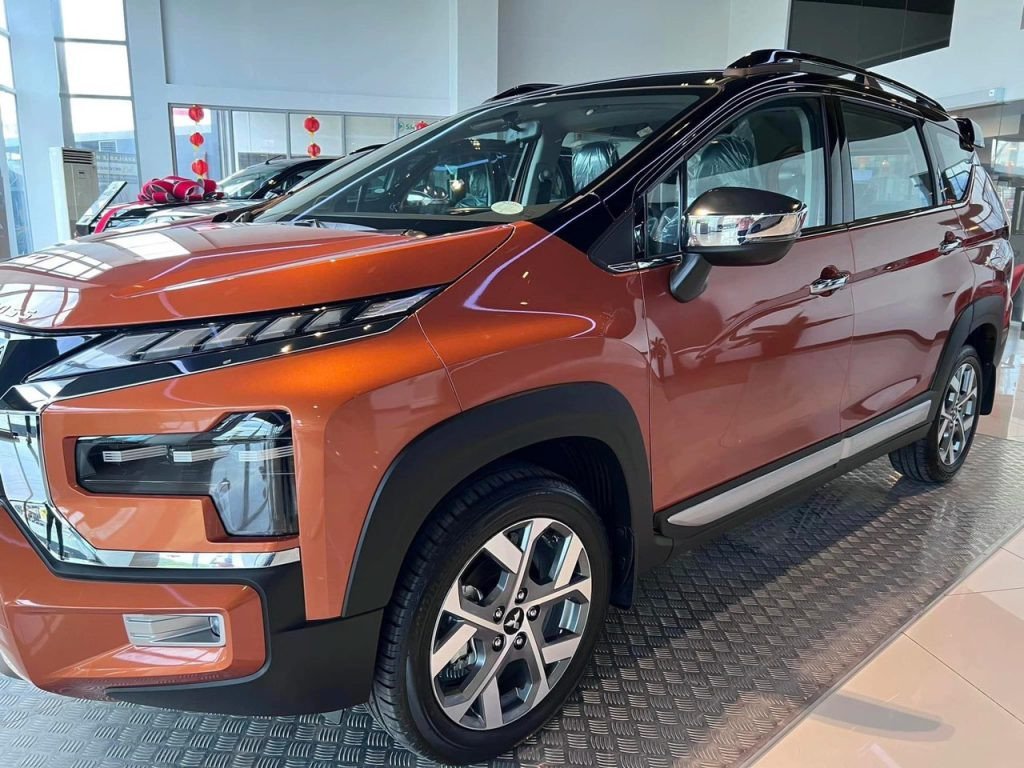 Khoang hành lý rộng rãi khi gập ghế của Mitsubishi Xpander Cross