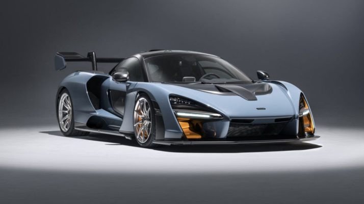 Siêu xe McLaren Senna trên đường đua thể hiện hiệu suất cao