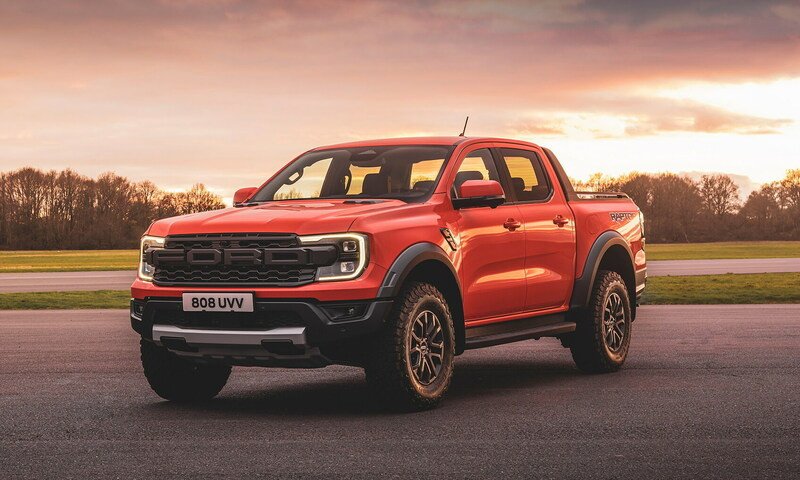 Thiết kế ngoại thất Ford Ranger Raptor thể thao