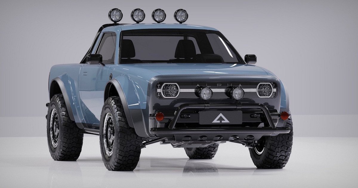 Thùng chở hàng rộng rãi của xe pickup, minh họa tính đa dụng cho việc vận chuyển hàng hóa.