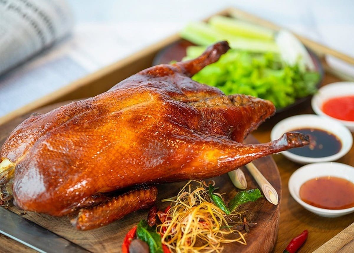 Vịt quay lá mắc mật Lạng Sơn trứ danh
