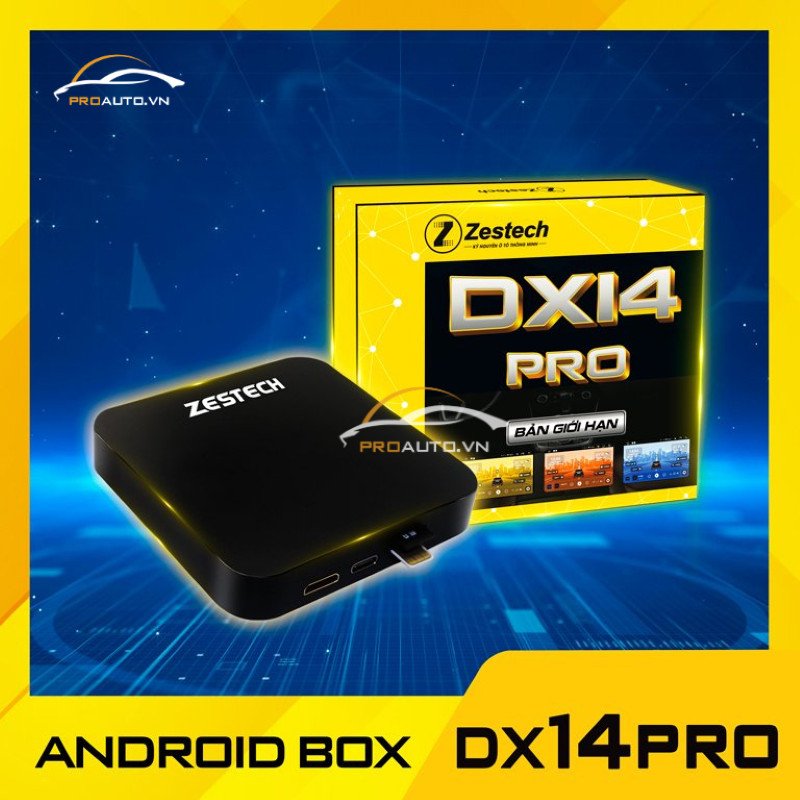 Android Box Zestech DX14 Pro cấu hình mạnh mẽ