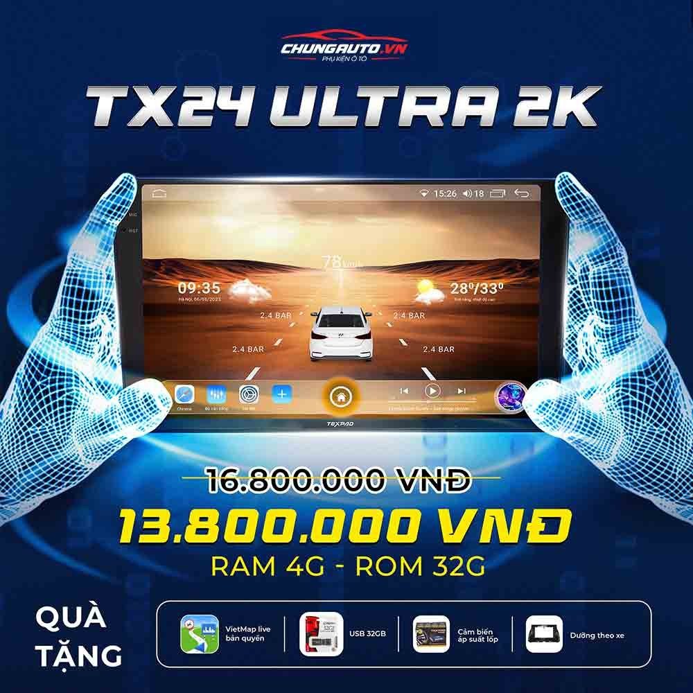 bảng giá màn hình Android cho xe Toyota Veloz
