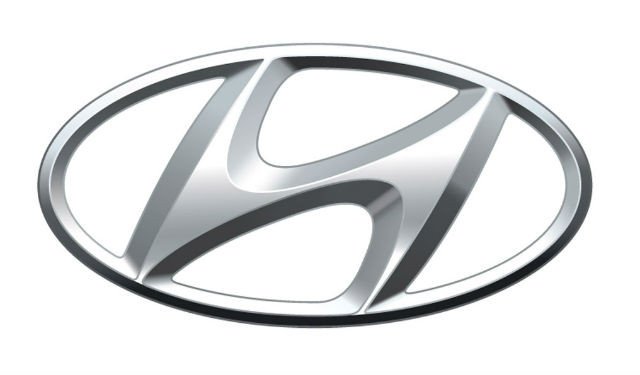 Biểu tượng chữ H cách điệu của logo Hyundai