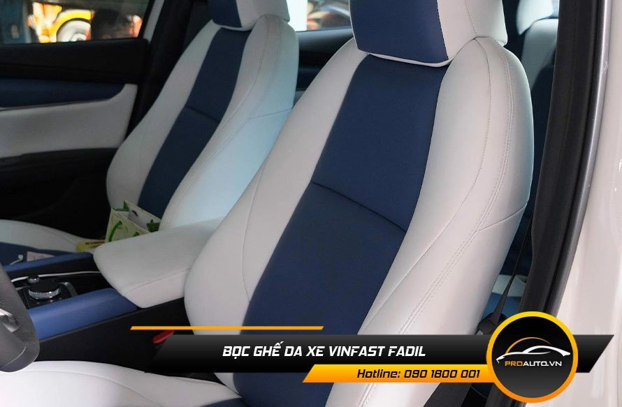 Bọc ghế da xe Vinfast Fadil nâng tầm nội thất sang trọng