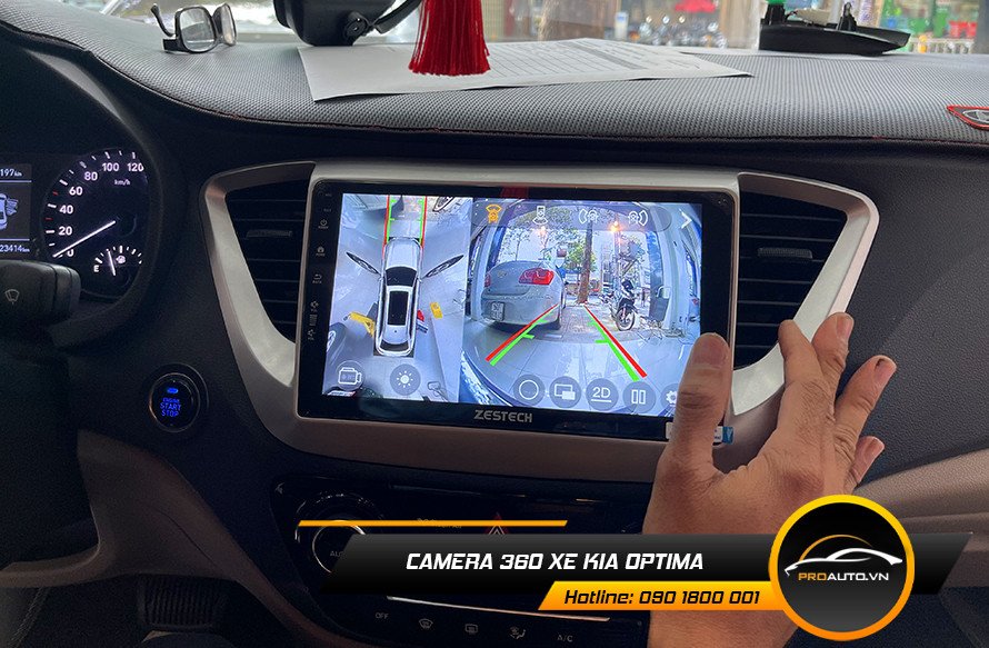Camera 360 độ cho Mitsubishi Xpander, xóa điểm mù và hỗ trợ đỗ xe