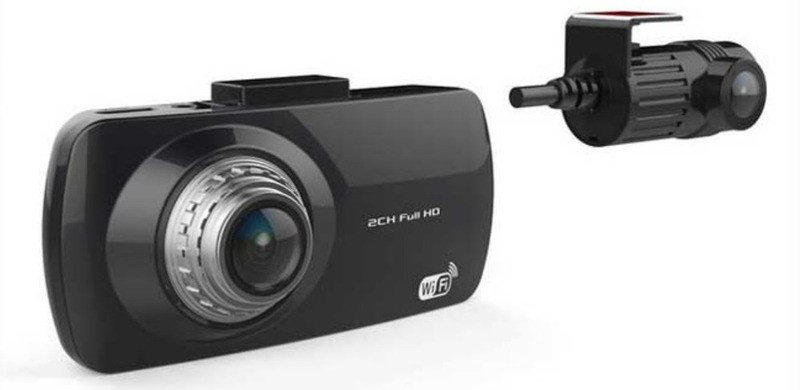 Camera ghi hình kép X10 với hai mắt cam cho khả năng giám sát toàn diện, hình ảnh Full HD