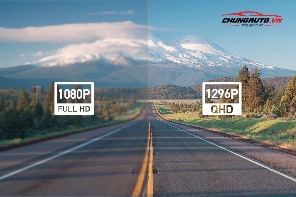 Chất lượng hình ảnh QHD sắc nét từ Camera hành trình 70Mai M300 cả ban ngày và đêm