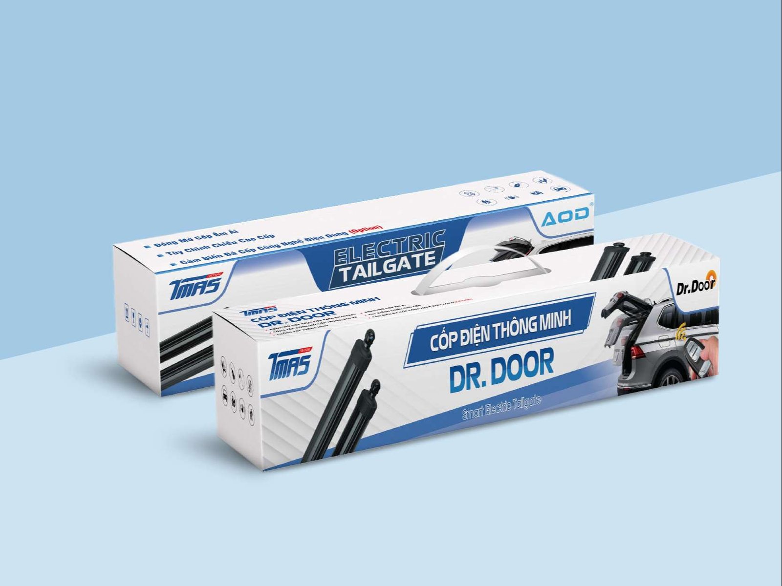 Chi tiết lắp đặt ty cốp điện Dr. Door cho dòng xe Mazda 3