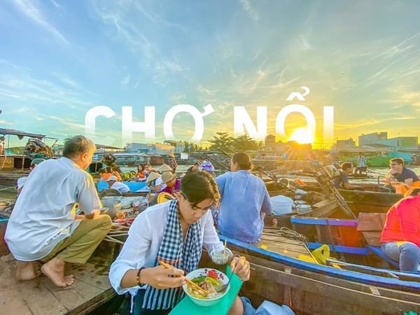 Chợ Nổi Cái Răng, trải nghiệm văn hóa sông nước miền Tây với xe tự lái