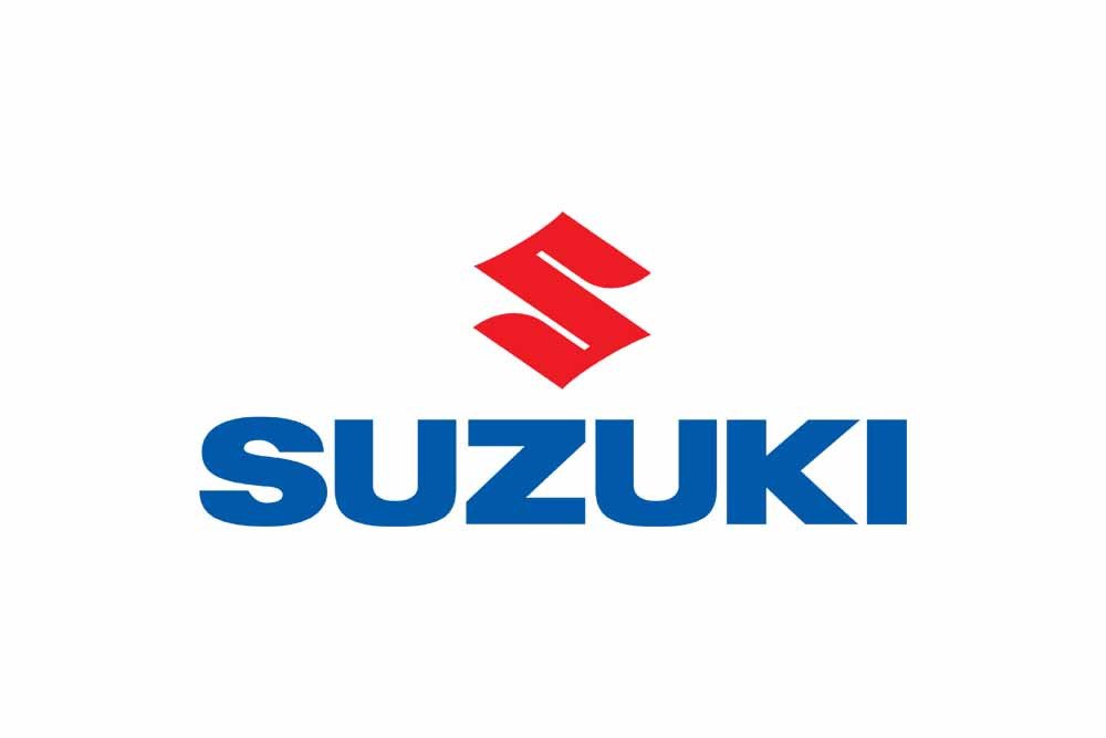 Chữ S cách điệu tạo thành logo Suzuki