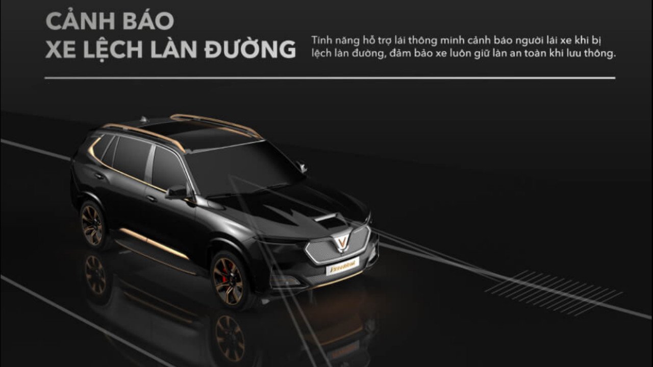 Công nghệ cảnh báo chệch làn đường trên ô tô hiện đại