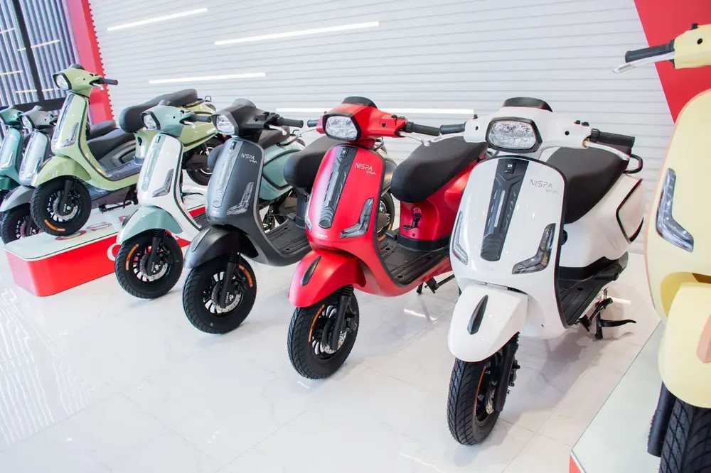 Công nghệ sơn tĩnh điện giúp xe luôn sáng bóng
