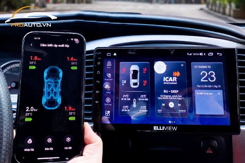 Đa dạng các loại cảm biến áp suất lốp ICAR Ellisafe phù hợp với nhiều dòng xe.