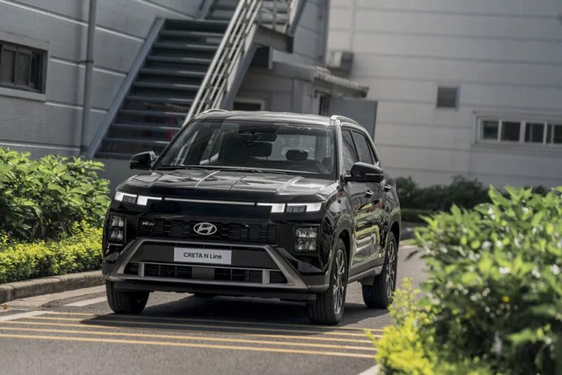 Đầu xe Hyundai Creta N Line 2025 mới