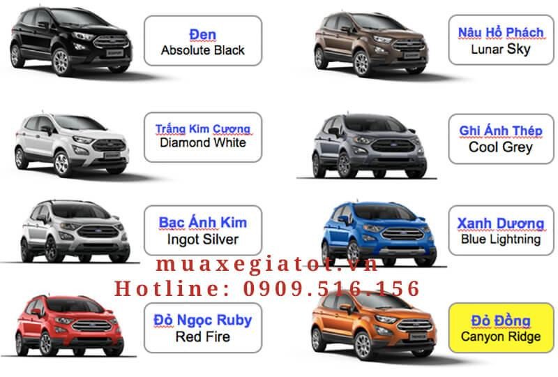 Ford EcoSport phiên bản mới với thiết kế ngoại thất hiện đại