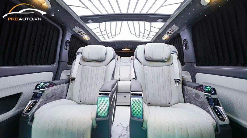 Ghế Limousine Hongyi Crystal 5.0 cho xe cao cấp
