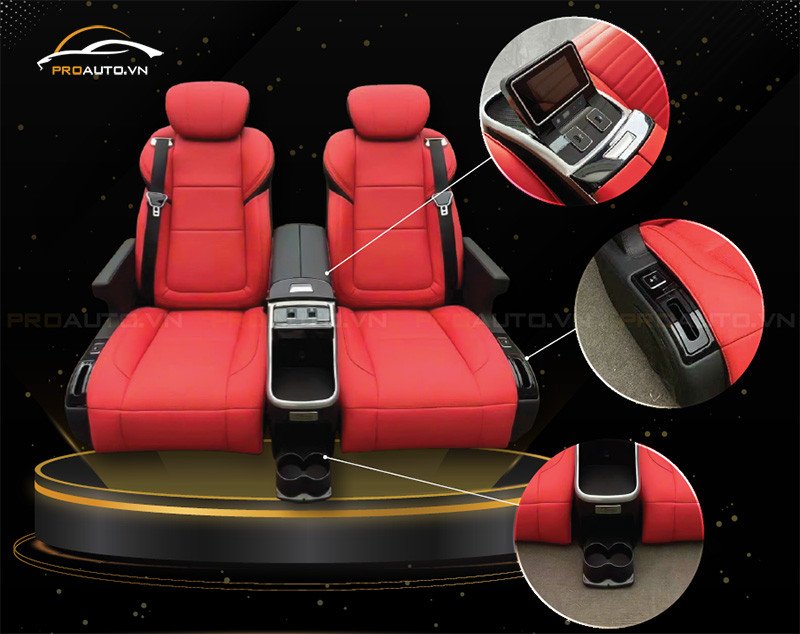 Ghế Limousine SUV PRO 1 điều chỉnh điện 6 hướng