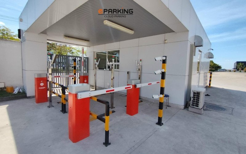 Giao diện phần mềm quản lý bãi xe hiển thị thông tin chi tiết