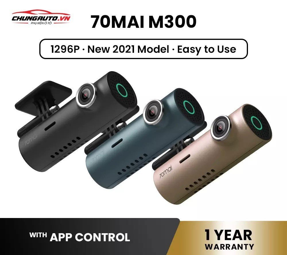 Giao diện ứng dụng xem lại video của Camera hành trình 70Mai M300
