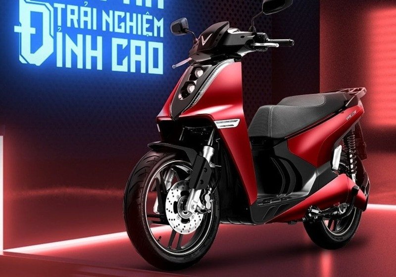 hình ảnh xe điện VinFast Theon với khung xe thiết kế theo tiêu chuẩn châu Âu khỏe khoắn và cá tính