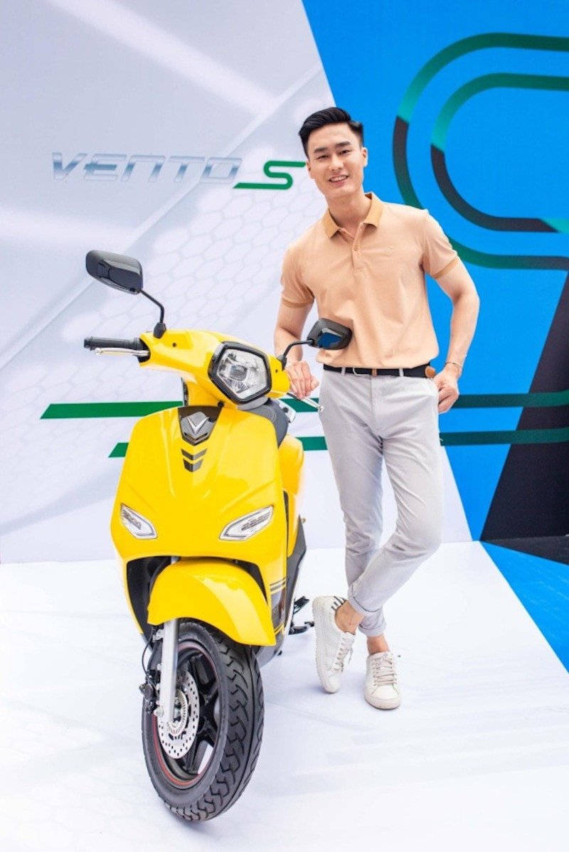 hình ảnh xe máy điện VinFast Vento S với thiết kế hiện đại và các tùy chọn màu sắc trẻ trung