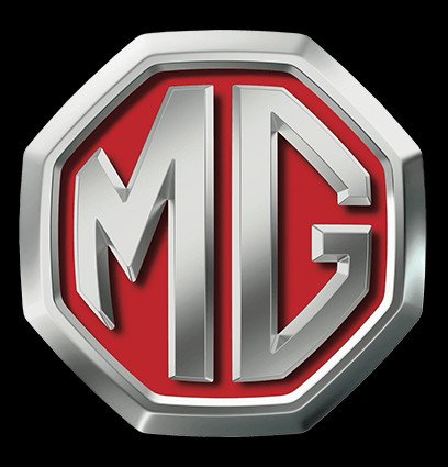 Hình bát giác đặc trưng của logo MG