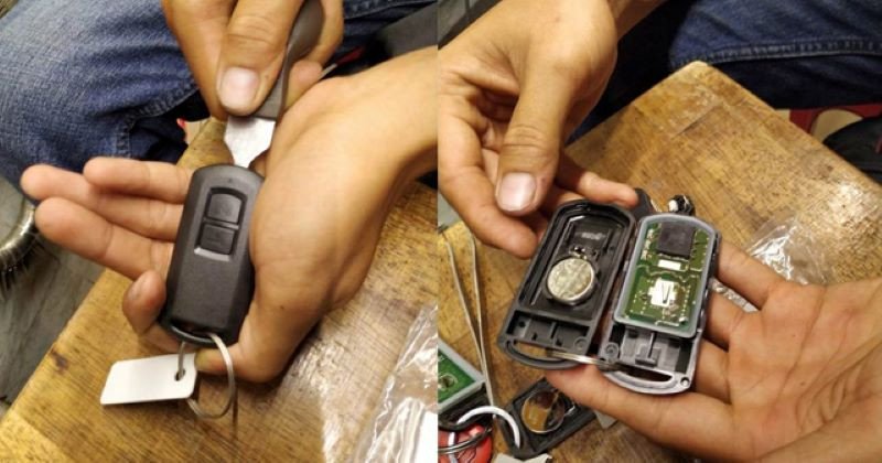 Hộp pin smartkey mới chuẩn bị thay thế