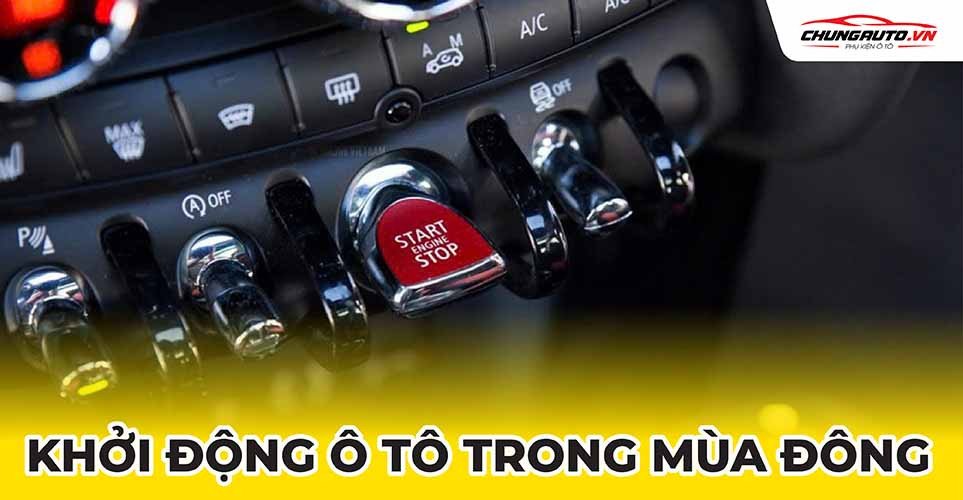 Khởi động ô tô trong mùa đông