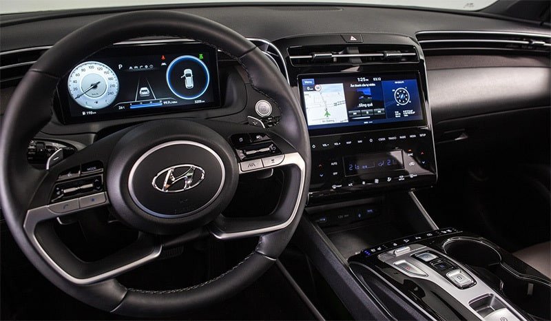 Không gian nội thất tiện nghi của Hyundai Tucson