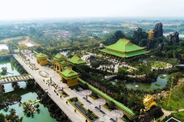 Khu du lịch Đại Nam ở Bình Dương, tổ hợp tâm linh và giải trí