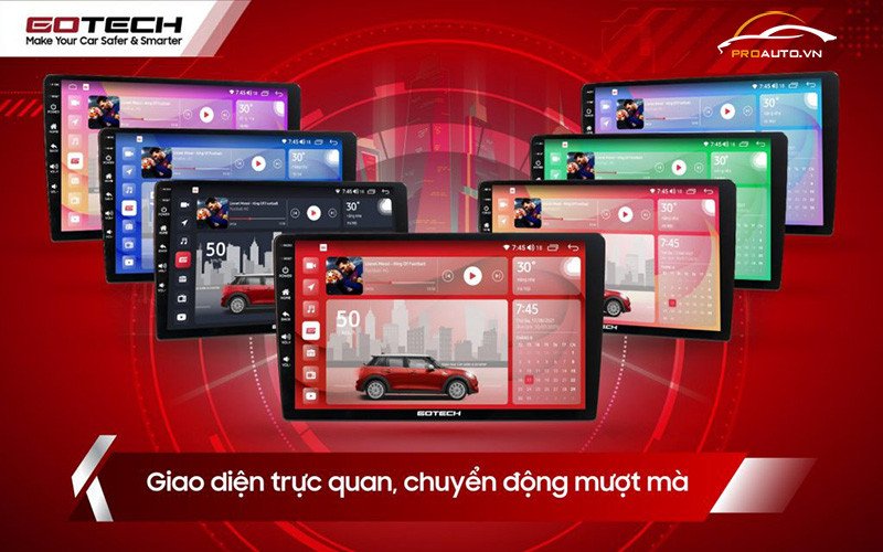 Kinh nghiệm lựa chọn màn hình Gotech GT 2K MAX chất lượng và phù hợp cho xe
