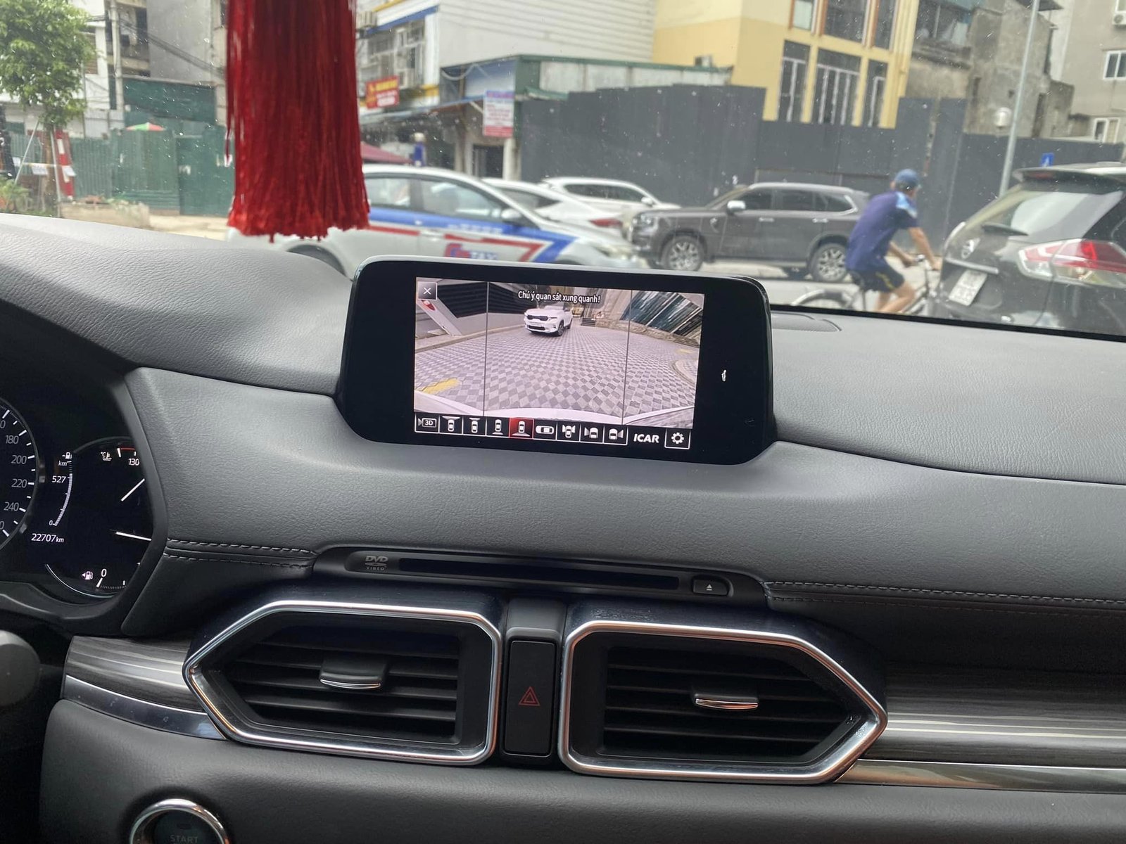 Lắp đặt camera 360 độ cho xe Mazda CX-5