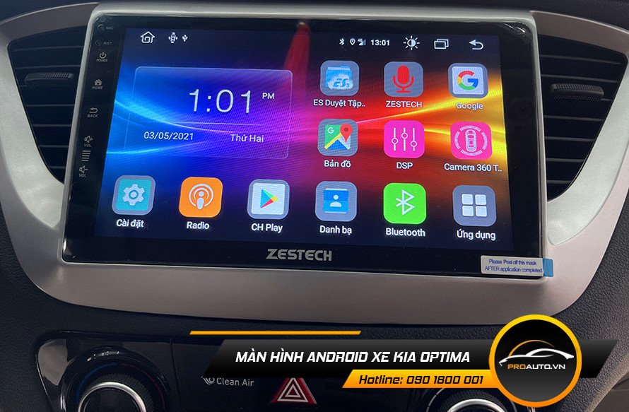 Màn hình Android giải trí cho Mitsubishi Xpander, tích hợp nhiều tiện ích