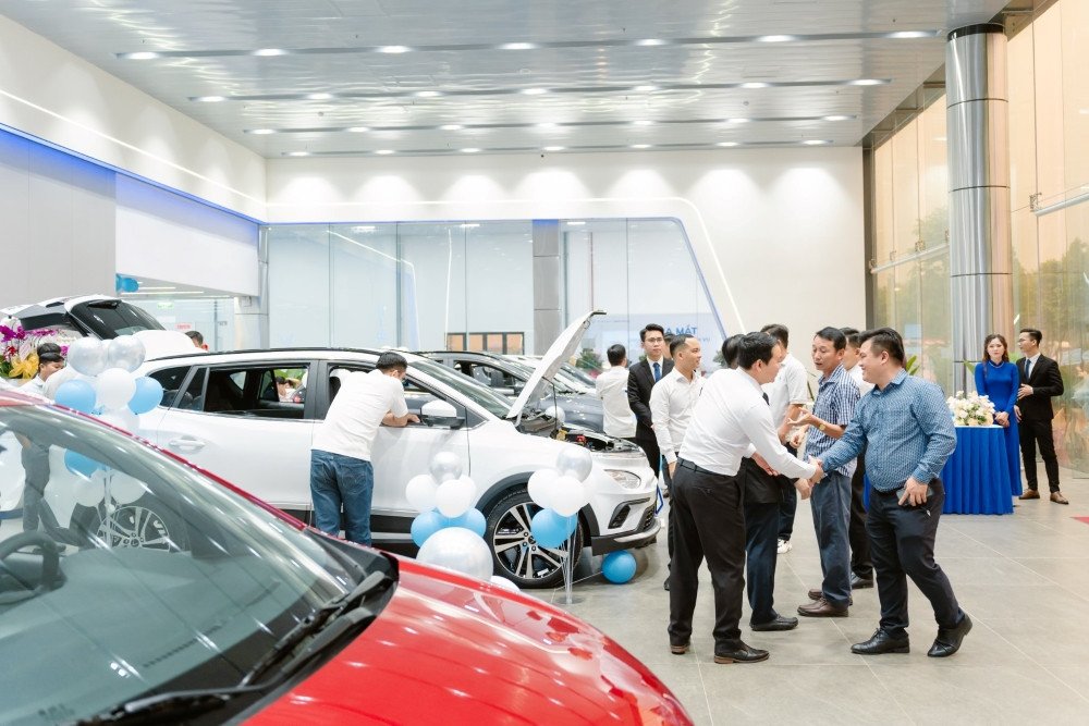 Màu sắc chủ đạo của Showroom VinFast Bình Phước