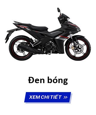 Mẫu xe côn tay Exciter 155 VVA tiêu chuẩn màu Đen bóng