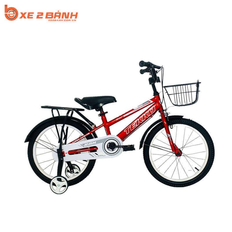 Mẫu xe đạp trẻ em TEKKO Rambo 18 inch màu xanh dương