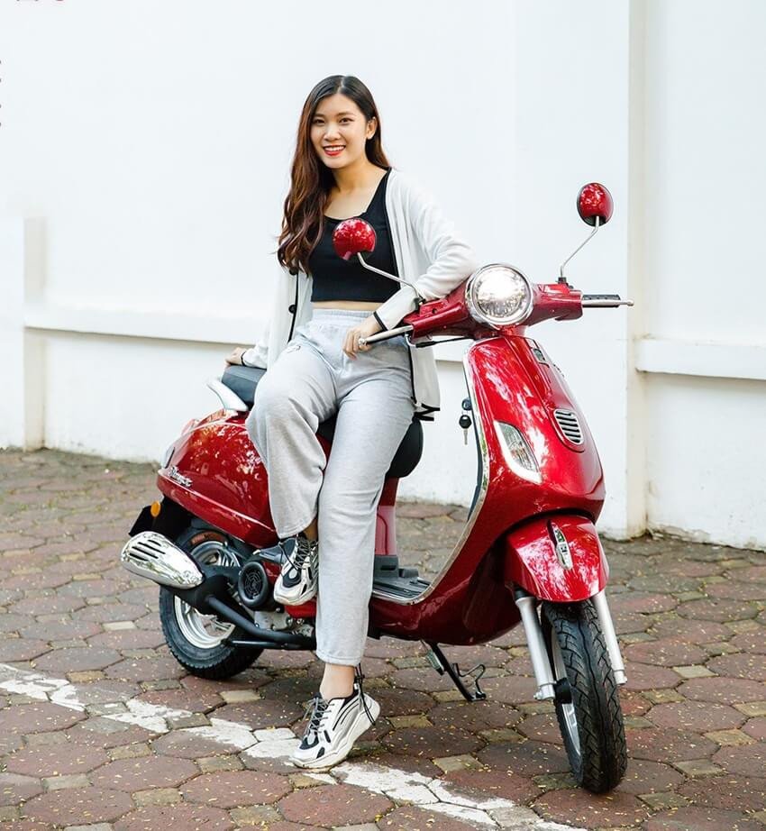Mẫu xe ga 50cc Nioshima Plus hiện đại