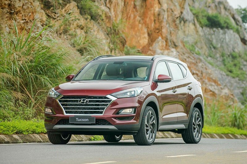 Mẫu xe Hyundai Tucson đang được nhiều người ưa chuộng