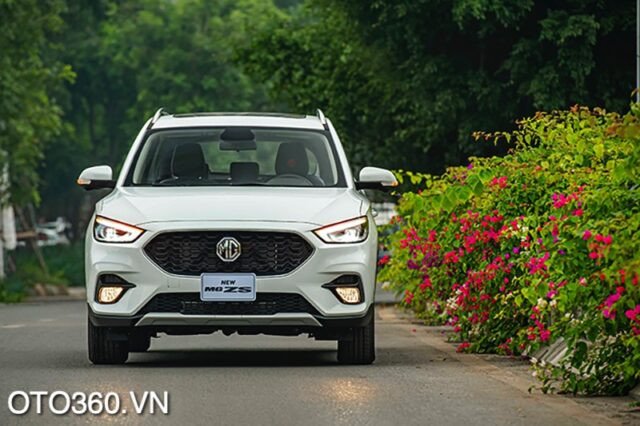 MG ZS 2020 với thiết kế đầu xe hiện đại, lưới tản nhiệt kim cương