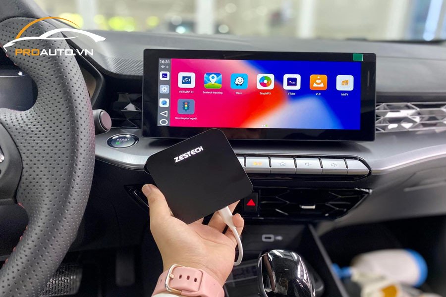 Nâng cấp Android Box cho Kia Carnival