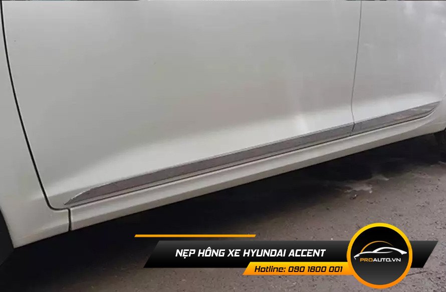 Nẹp hông / nẹp sườn xe Hyundai Accent
