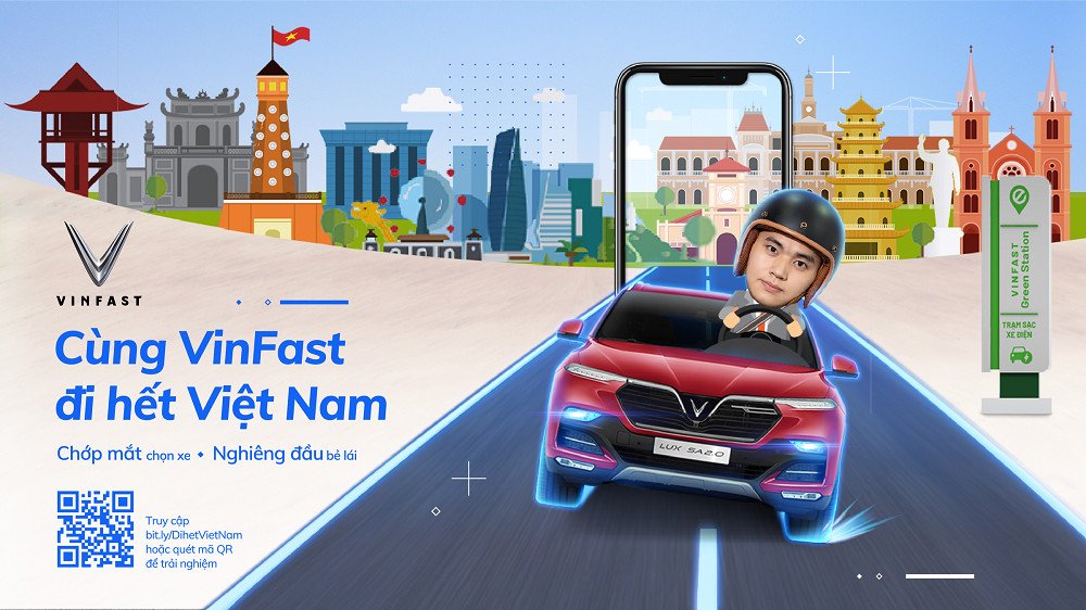 Người lái xe khám phá Việt Nam trên bản đồ với xe Mitsubishi