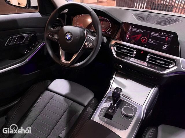 Nội thất BMW 3 Series 2025 với màn hình kỹ thuật số hiện đại