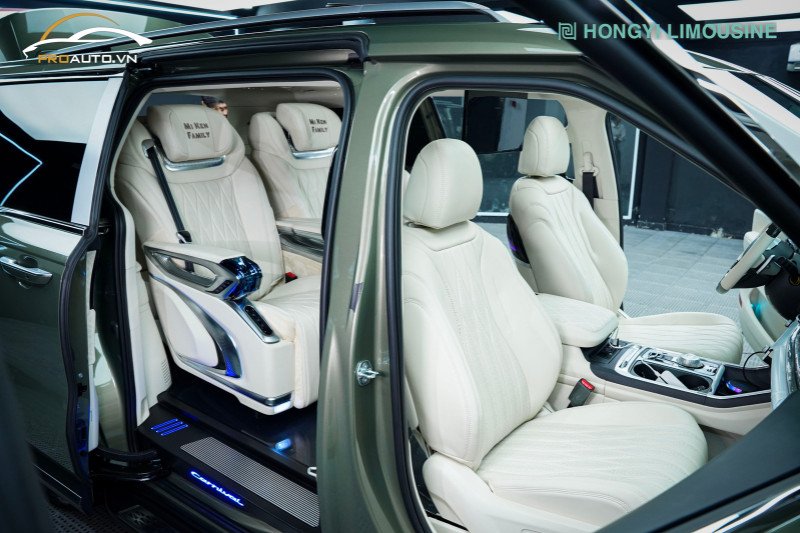 Nội thất Limousine cho xe SUV 7 chỗ