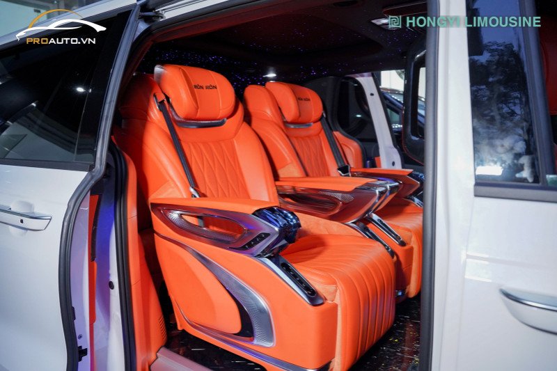 Nội thất Limousine mang lại tiện nghi tối đa