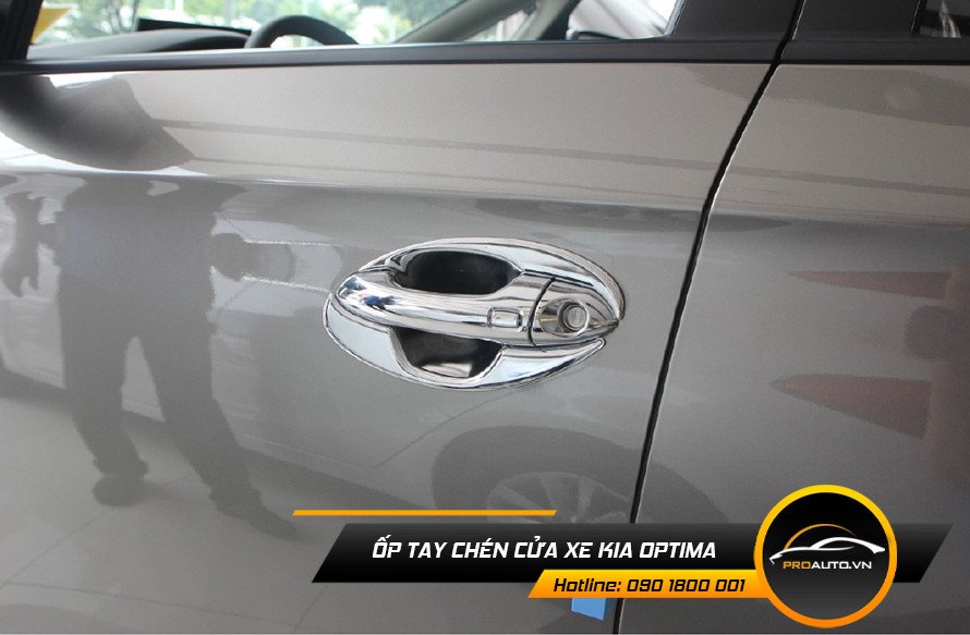 Ốp tay chén cửa mạ crom cho Mitsubishi Xpander, chống trầy xước hiệu quả